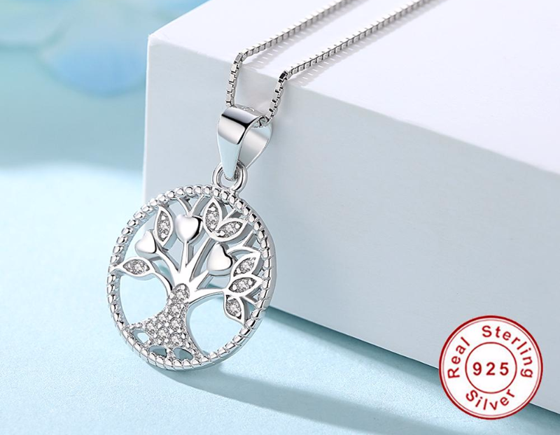 Elegant Tree of Life Pendant Necklace