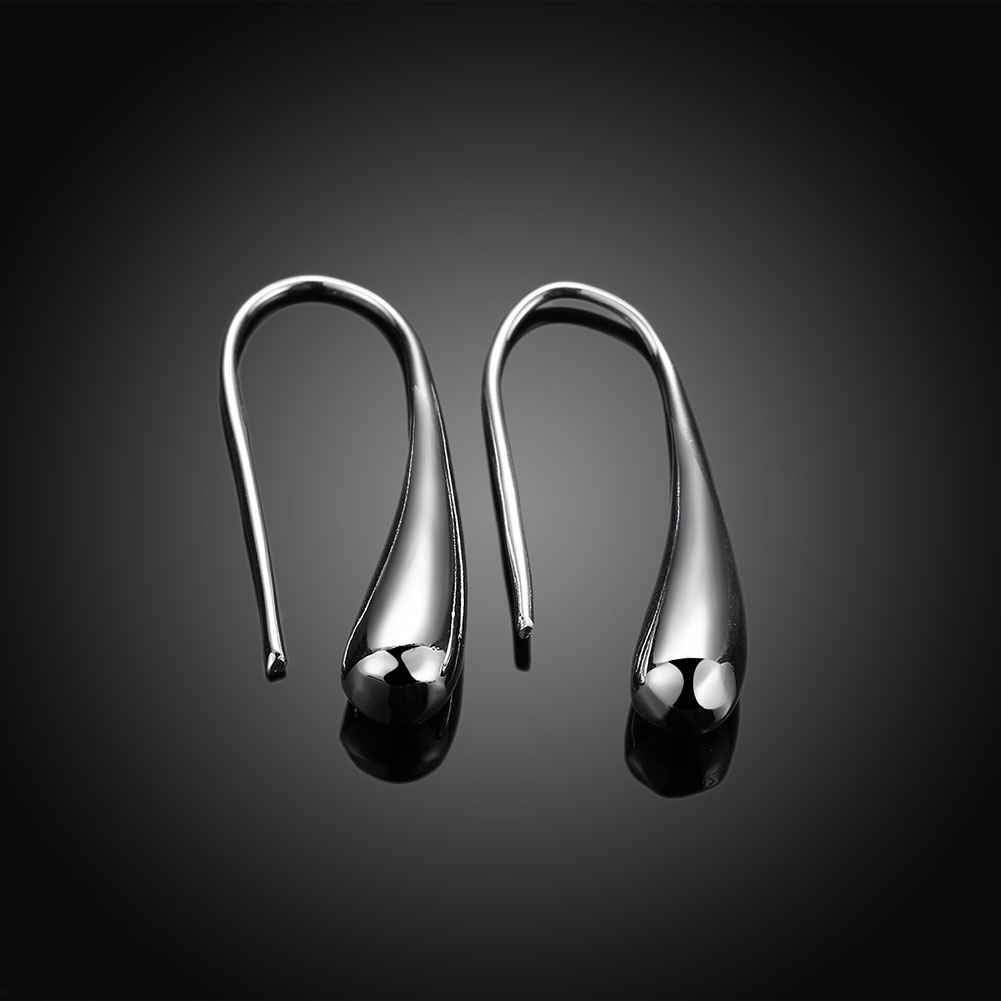 Silver Water-drop Earrings