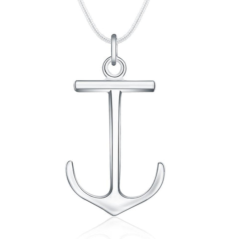 Nautical Anchor Pendant Necklace